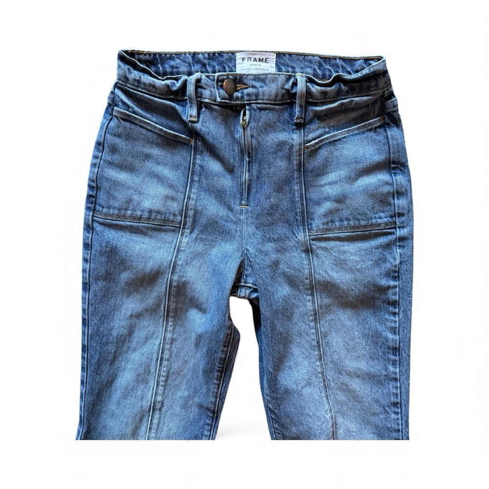 Frame Denim Light Blue High Rise Jeans - Picture 4 of 5